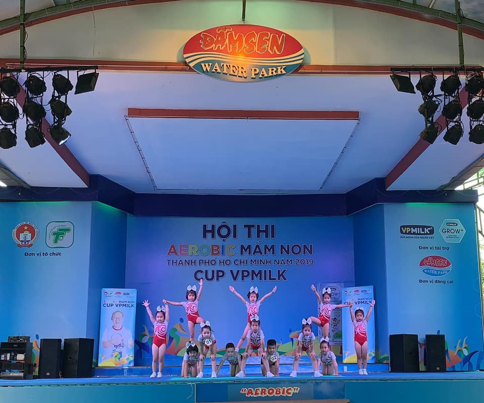 HỘI THI  AEROBIS MẦM NON